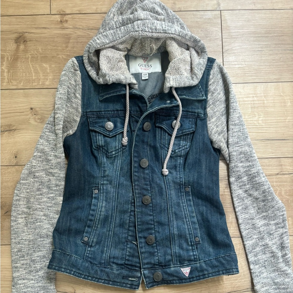 Guess Denim Sweater Jacket XS